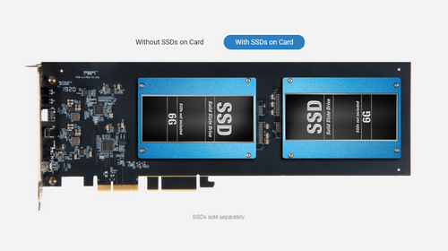 Fusion Dual 2.5-inch SSD RAID (with hardware RAID controller and 10Gbps USB-C port Fusion Dual 2.5-inch SSD RAID (with hardware RAID controller and 10Gbps USB-C port